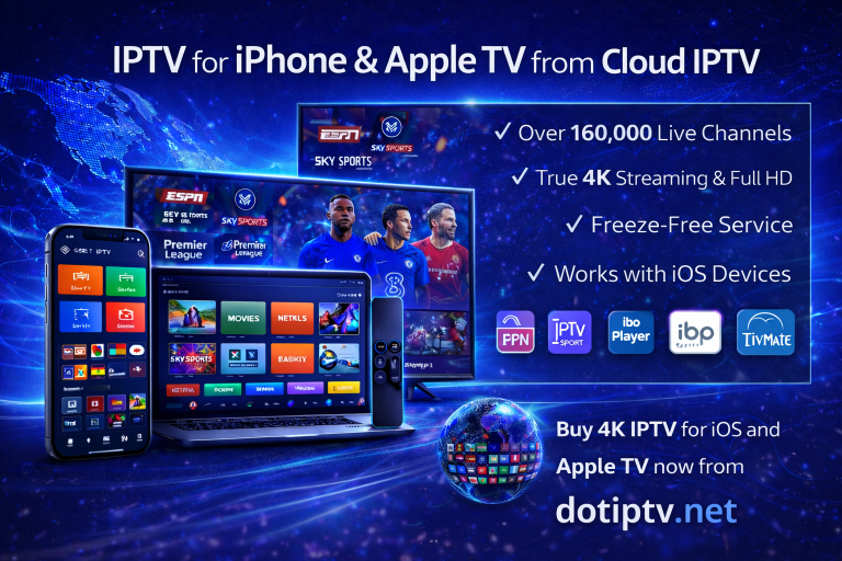 خرید IPTV برای iPhone و Apple TV