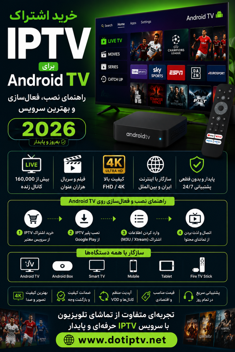خرید اشتراک IPTV برای Icone | آموزش نصب و راه‌اندازی کامل